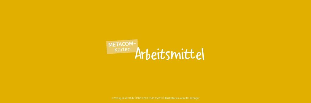 Weitere Ansicht: METACOM-Karten: Arbeitsmittel