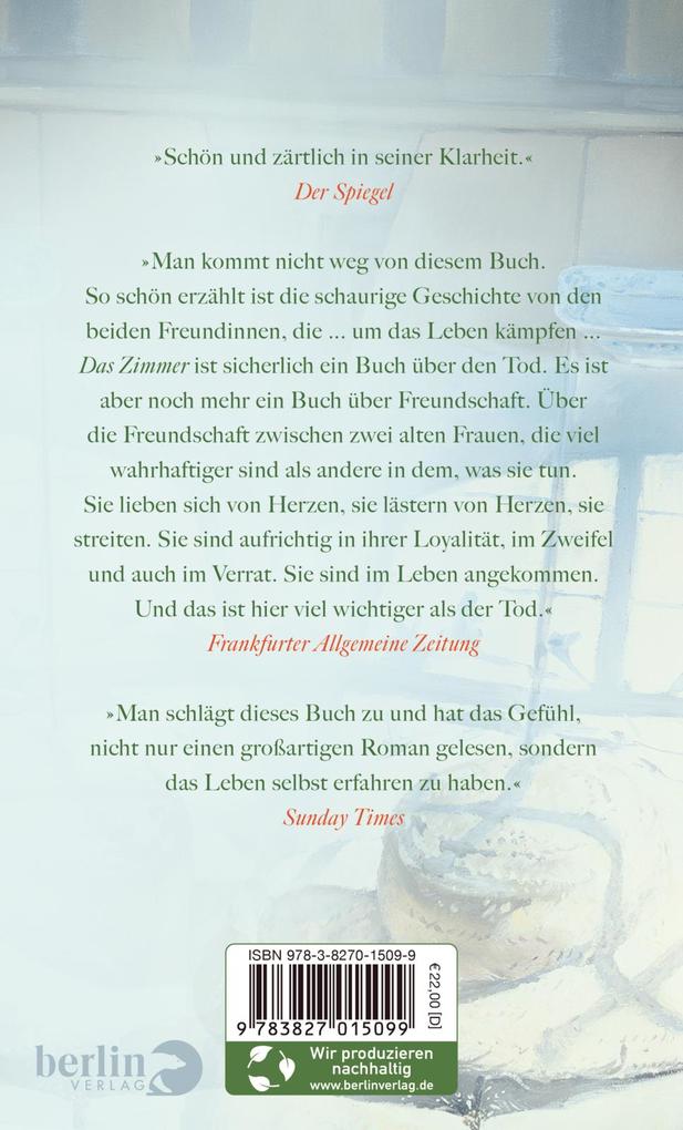Weitere Ansicht: Das Zimmer | Helen Garner