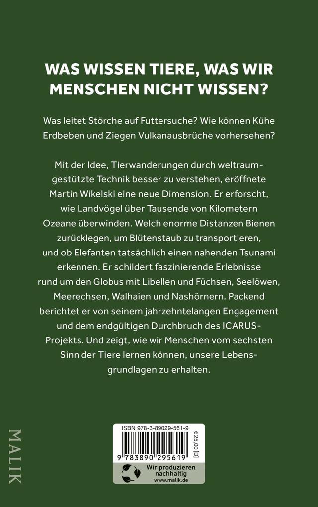 Weitere Ansicht: The Internet of Animals: Was wir von der Schwarmintelligenz des Lebens lernen können | Martin Wikelski