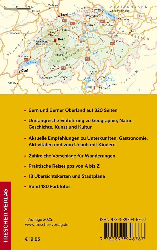 Weitere Ansicht: TRESCHER Reiseführer Bern und Berner Oberland | Isa Ducke, Natascha Thoma