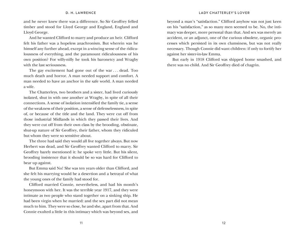 Weitere Ansicht: Lady Chatterley's Lover | D. H. Lawrence