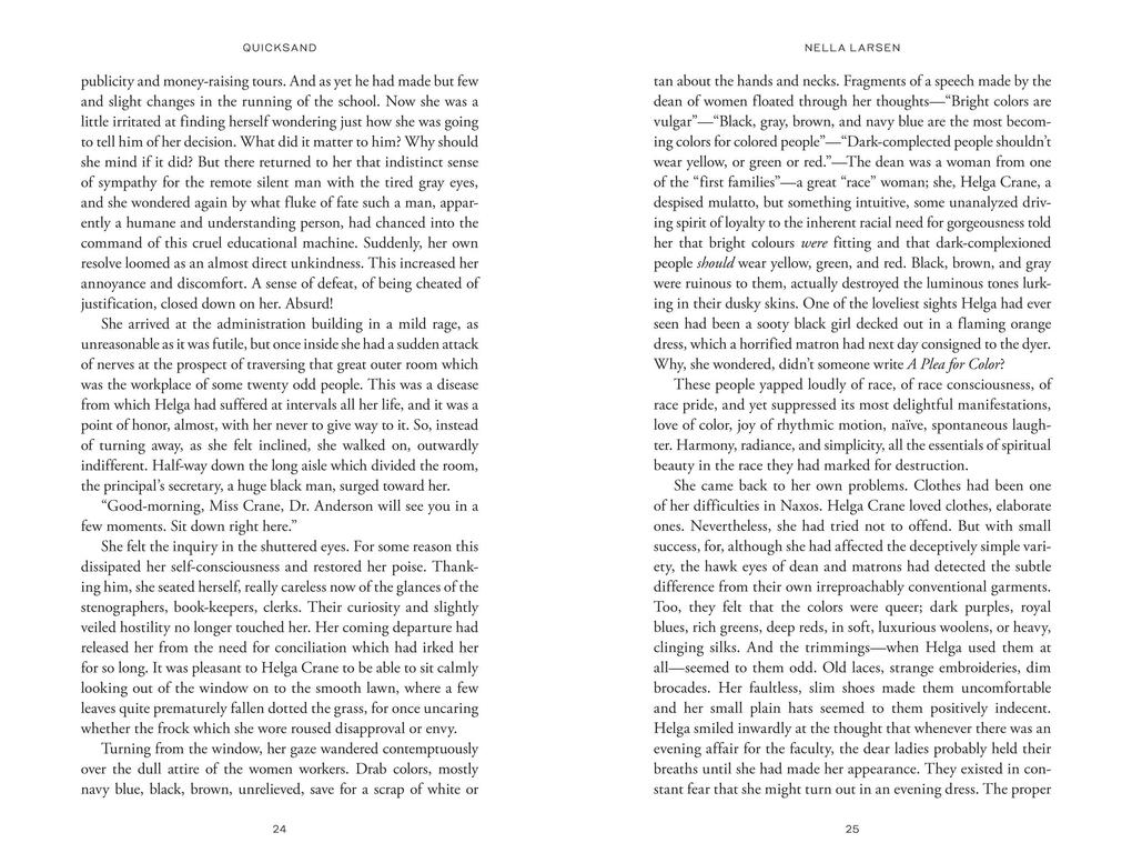 Weitere Ansicht: Quicksand | Nella Larsen