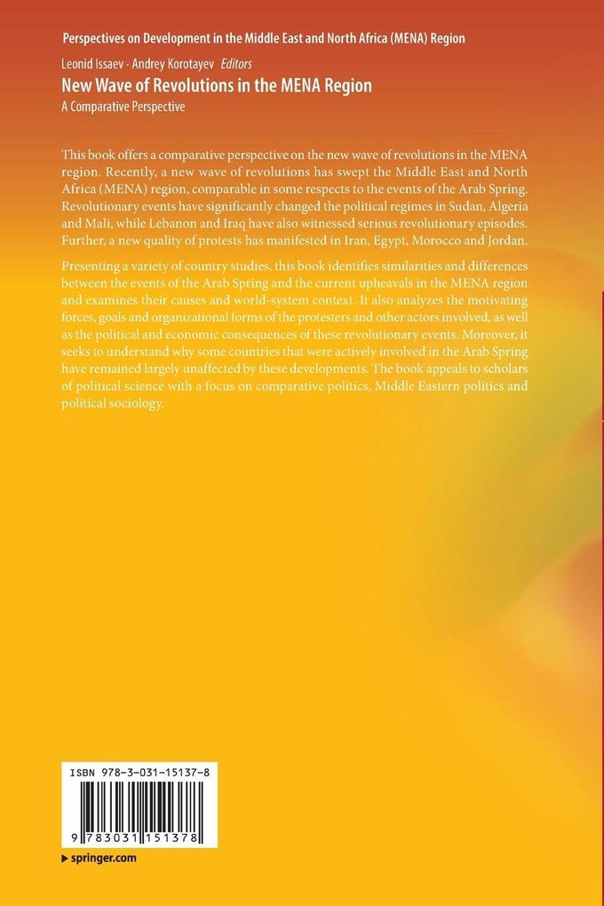 Weitere Ansicht: New Wave of Revolutions in the MENA Region