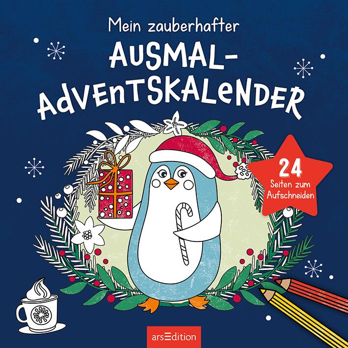 Weitere Ansicht: Mein zauberhafter Ausmal-Adventskalender
