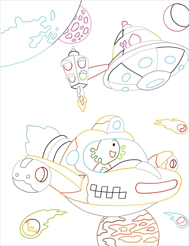 Weitere Ansicht: Zauberbilder - Weltall