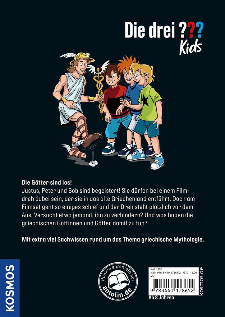Weitere Ansicht: Die drei ??? Kids Der Schatz der Götter | Anja Körner