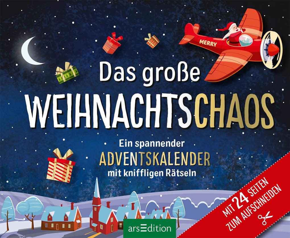 Weitere Ansicht: Das große Weihnachtschaos. Adventskalender | Christine Schlitt