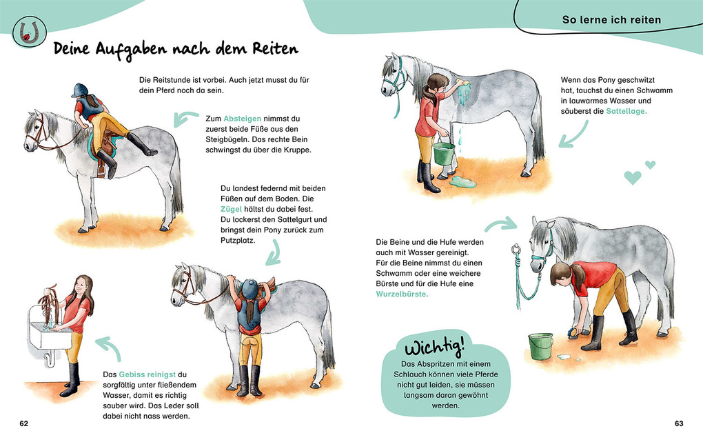 Weitere Ansicht: Mein erstes Pferdebuch. Mit Pferderassen von A-Z | Christiane Kächler-Kröck