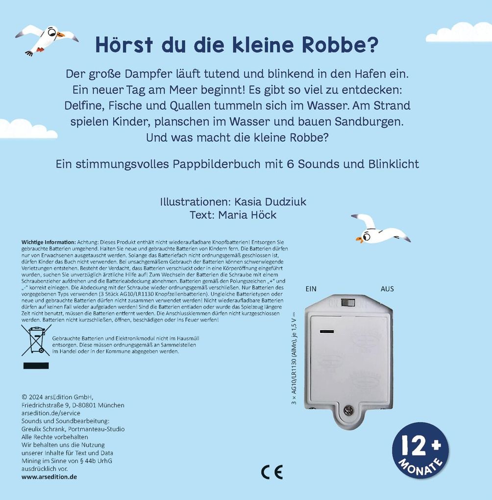 Weitere Ansicht: Mein blinkendes Soundbuch - Am Meer | Maria Höck