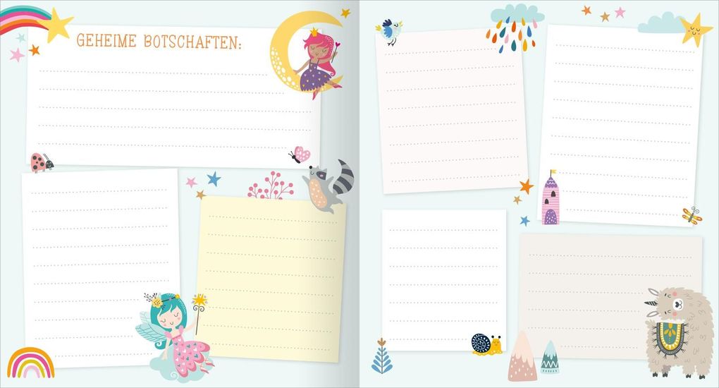 Weitere Ansicht: Alle meine Freunde - Feen | Mit über 300 Stickern
