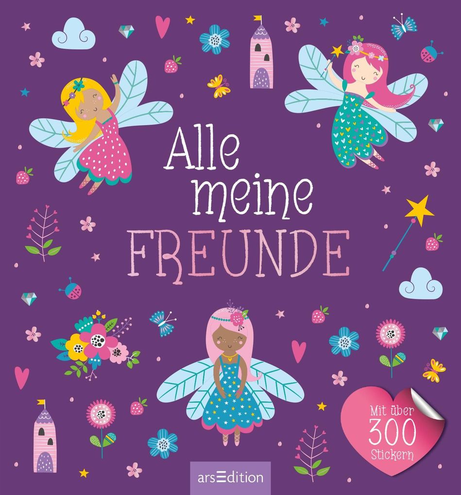 Weitere Ansicht: Alle meine Freunde - Feen | Mit über 300 Stickern