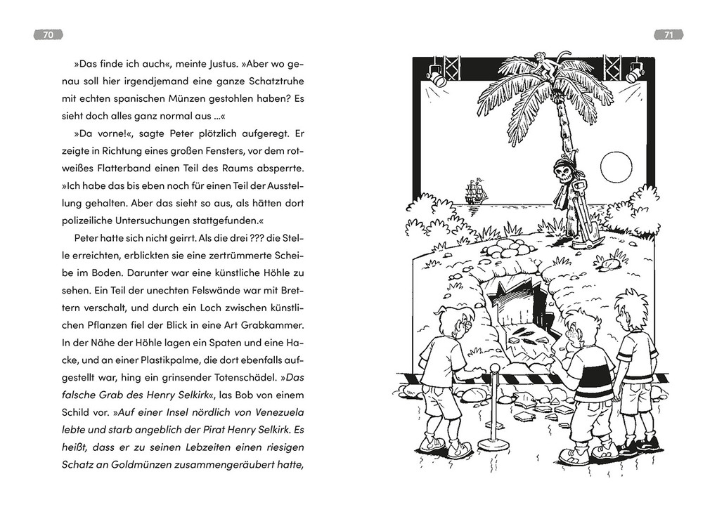 Weitere Ansicht: Die drei ??? Kids Dein Fall, Die Golddiebe | Boris Pfeiffer