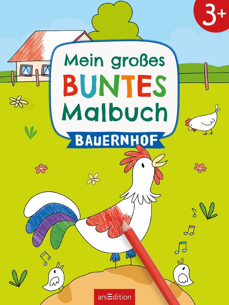 Weitere Ansicht: Mein großes buntes Malbuch - Bauernhof