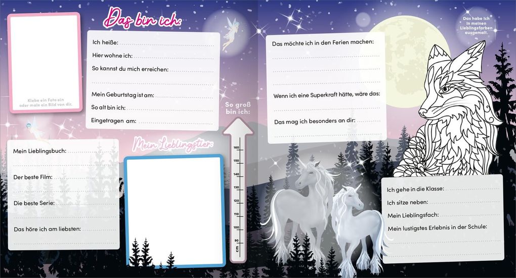 Weitere Ansicht: Meine Schulfreunde - Einhorn