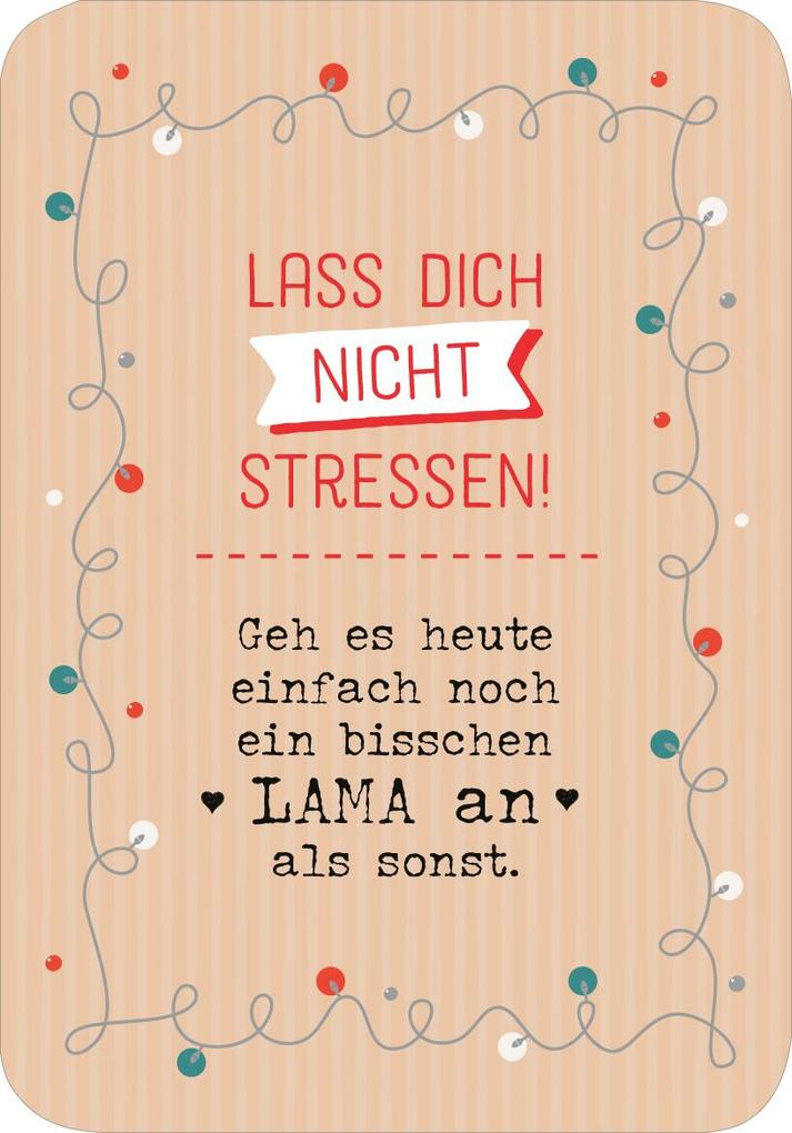 Weitere Ansicht: Chill mal durch den Advent