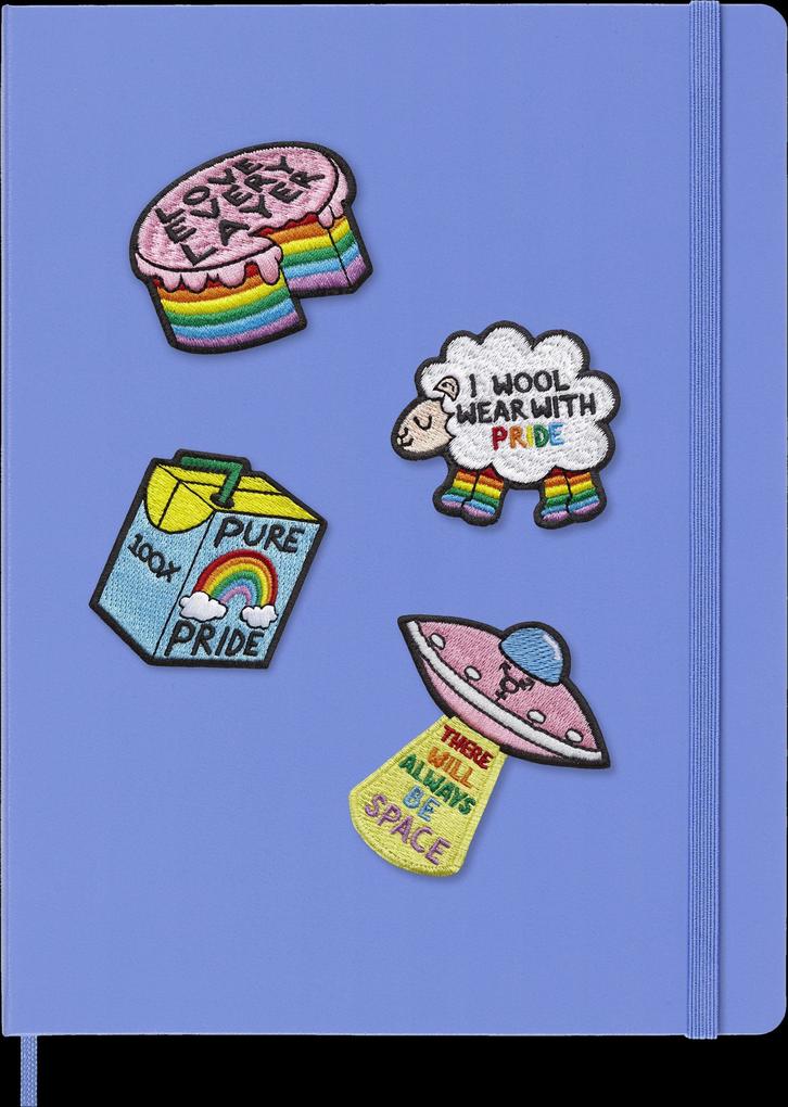 Weitere Ansicht: Moleskine Patch Pride Saft