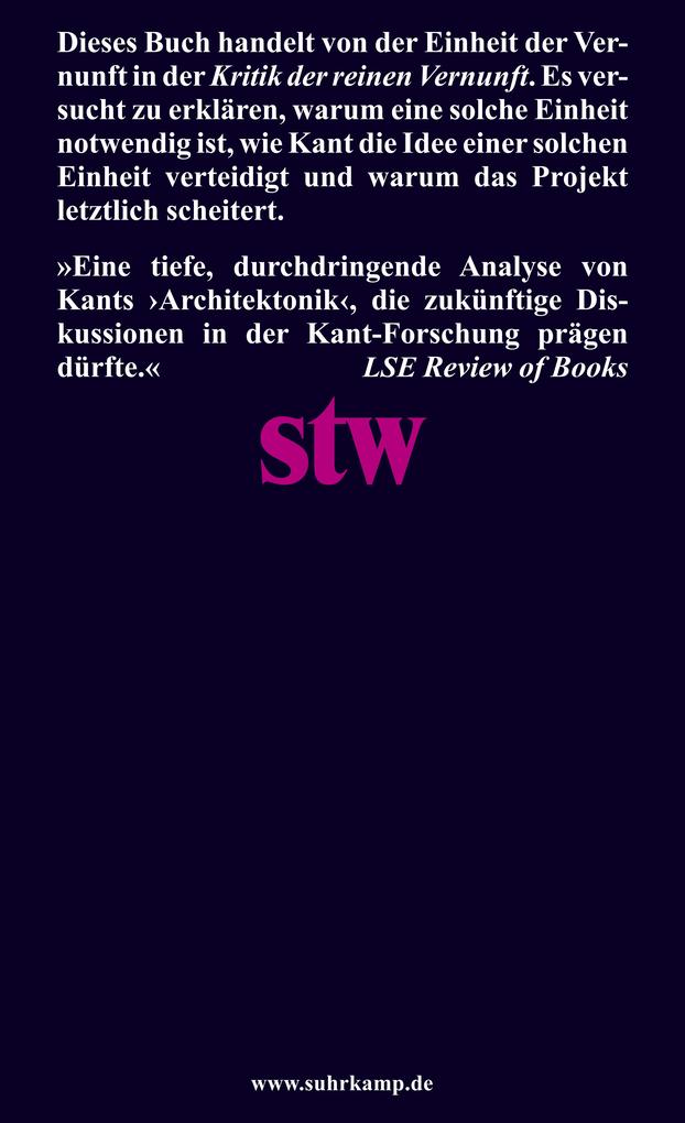 Weitere Ansicht: Die Architektonik der Vernunft | Lea Ypi