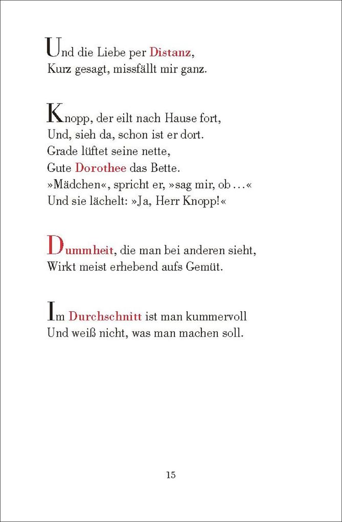 Weitere Ansicht: 'Wer Sorgen hat, hat auch Likör' | Wilhelm Busch