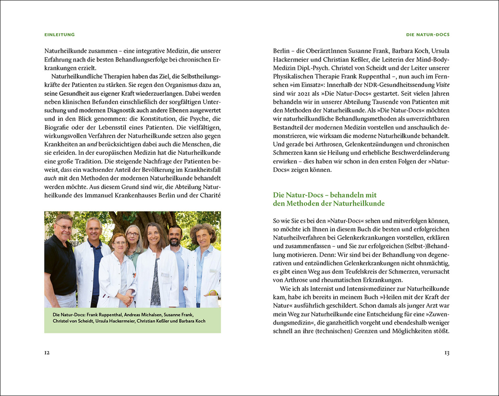 Weitere Ansicht: Die Natur-Docs - Meine besten Heilmittel für Gelenke. Arthrose, Rheuma und Schmerzen | Andreas Michalsen