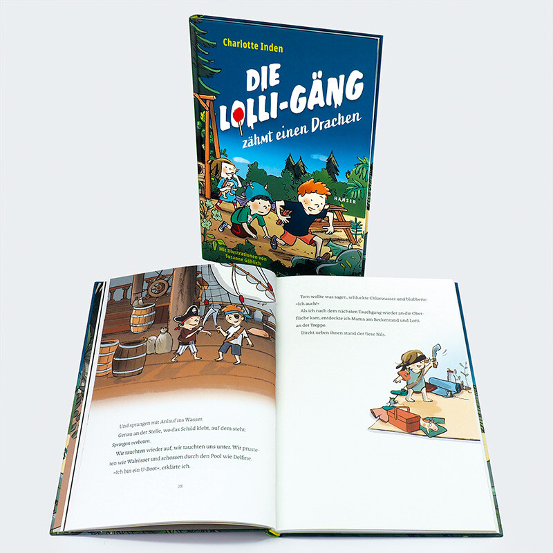 Weitere Ansicht: Die Lolli-Gäng zähmt einen Drachen | Charlotte Inden