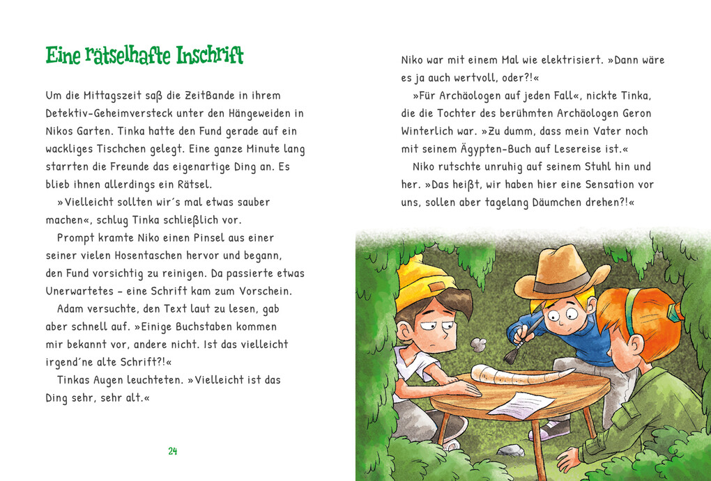 Weitere Ansicht: Die ZeitBande. Band 2. Ritterturnier in Flammen | Benjamin Schreuder