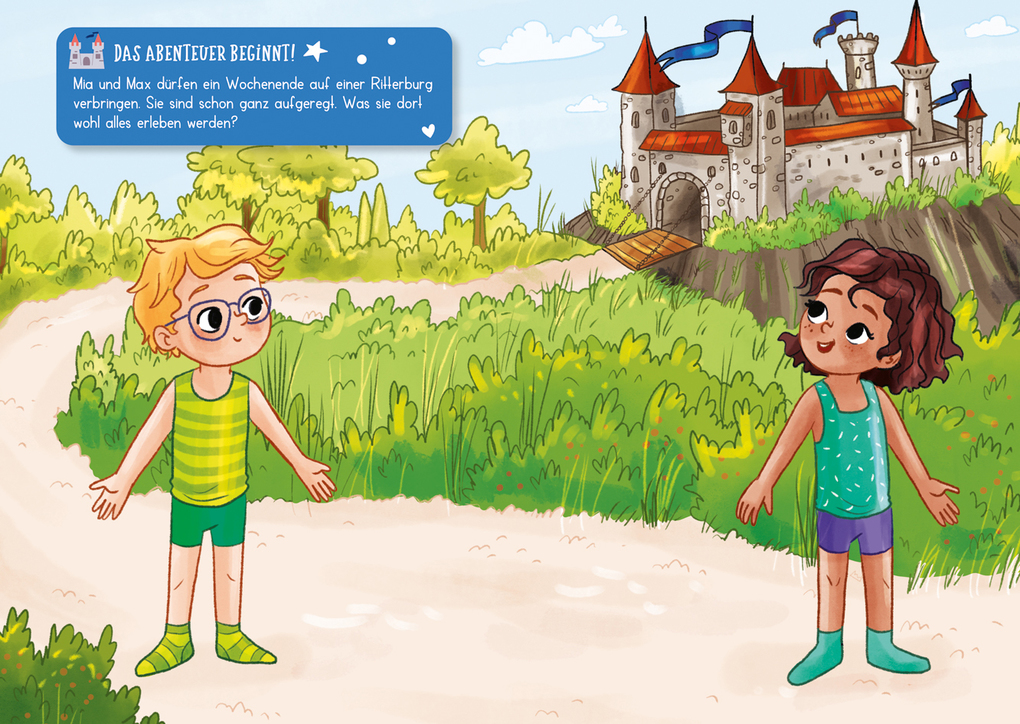 Weitere Ansicht: Mein kleines Sticker-Anziehbuch. Auf der Ritterburg | Julia Reindl