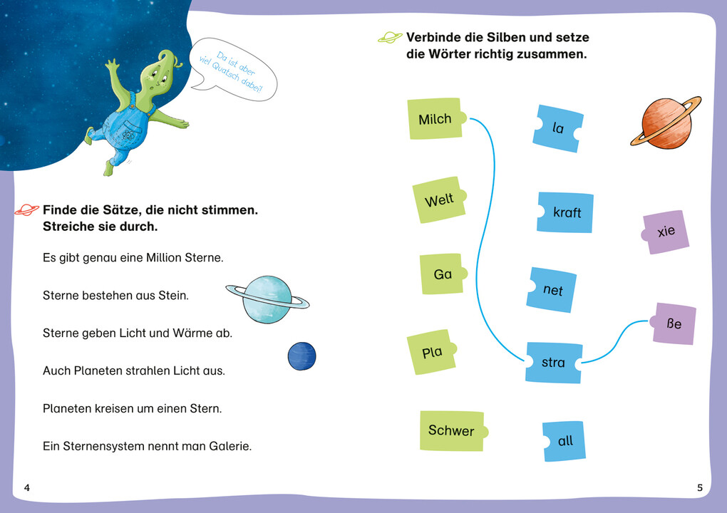 Weitere Ansicht: WAS IST WAS Erstes Lesen. Leserätsel Planeten | Christina Braun