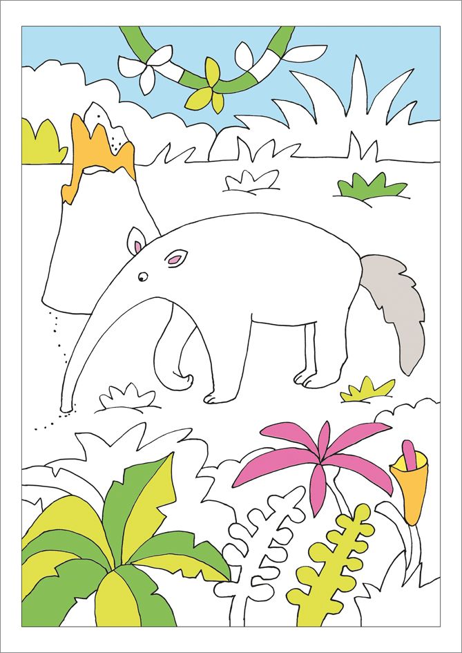 Weitere Ansicht: Tierischer Malblock