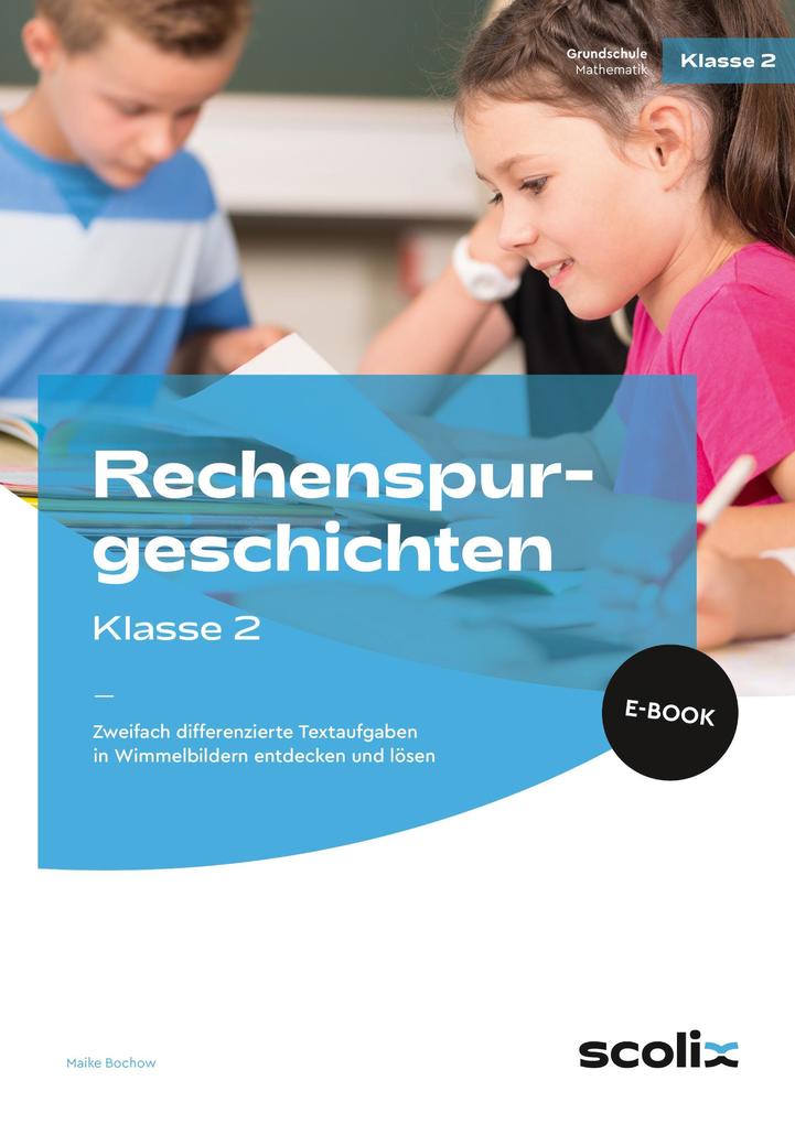 Produktbild: Rechenspurgeschichten Klasse 2 | Maike Bochow