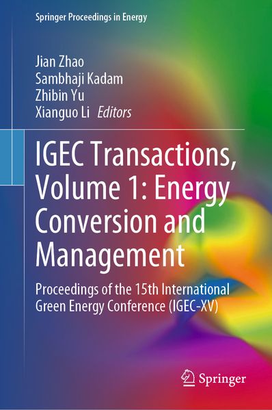 Produktbild: IGEC Transactions, Volume 1: Energy Conversion and Management