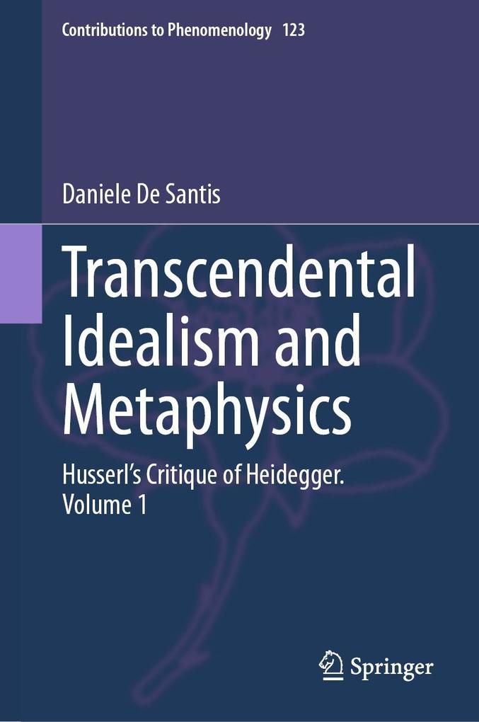 Produktbild: Transcendental Idealism and Metaphysics | Daniele De Santis