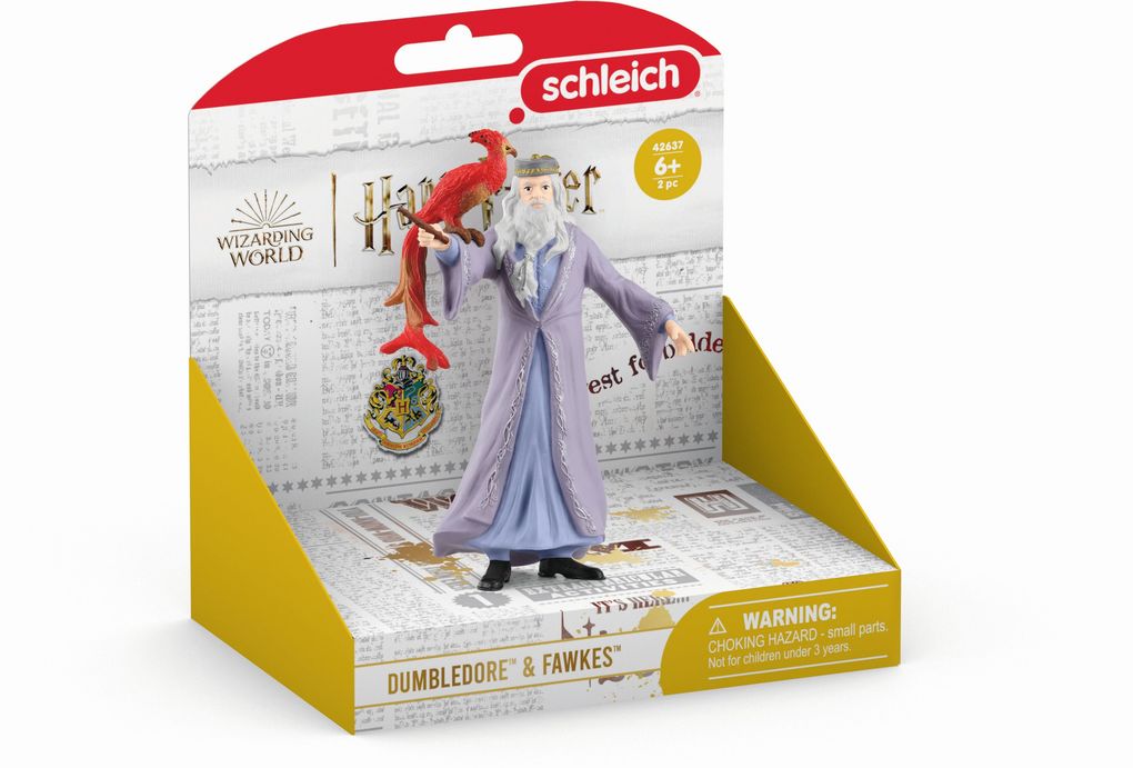 Produktbild: Schleich - Wizarding World - Dumbledore & Fawkes