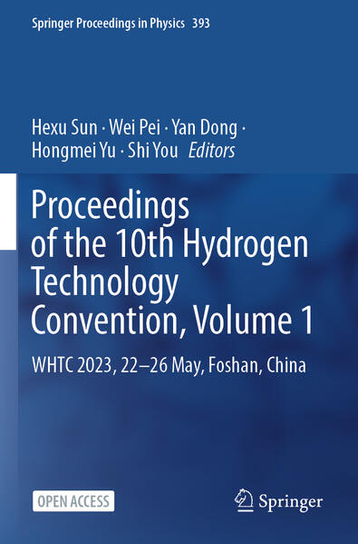 Produktbild: Proceedings of the 10th Hydrogen Technology Convention, Volume 1