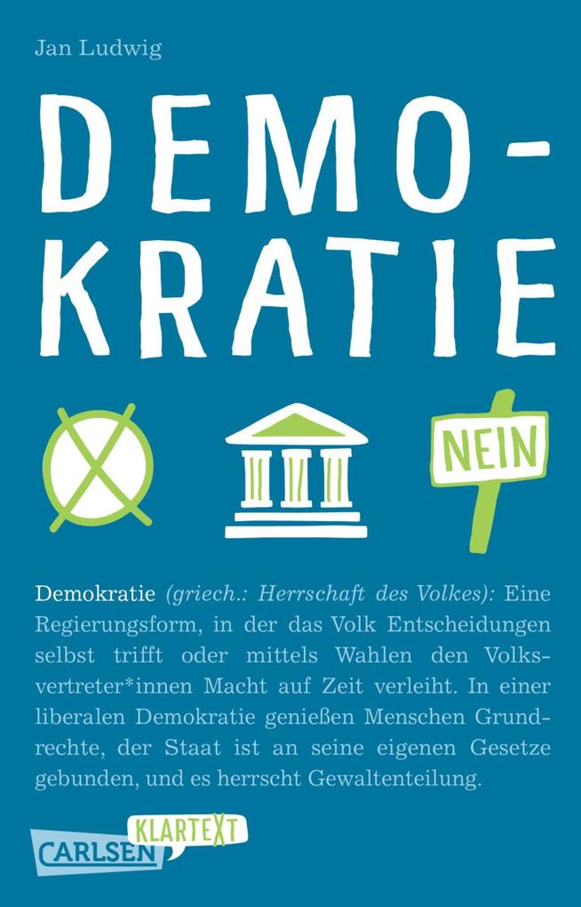 Produktbild: Demokratie (Carlsen Klartext) | Jan Ludwig