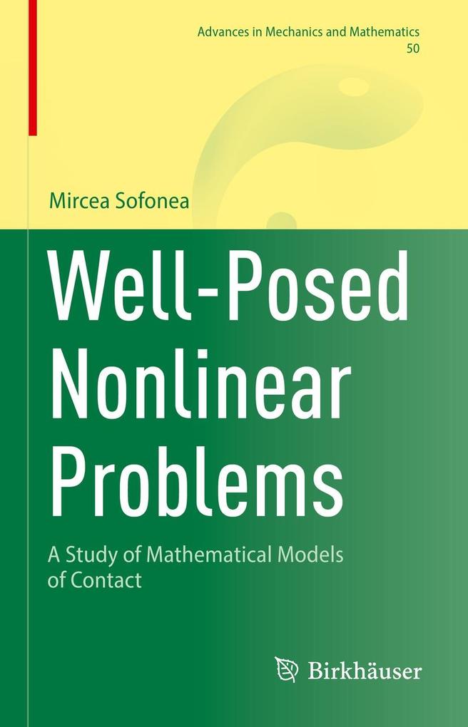 Produktbild: Well-Posed Nonlinear Problems | Mircea Sofonea