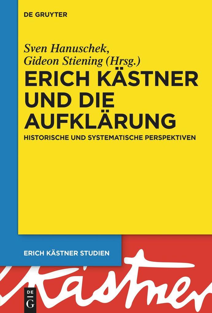 Produktbild: Erich Kästner und die Aufklärung