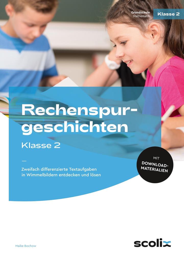 Produktbild: Rechenspurgeschichten Klasse 2 | Maike Bochow
