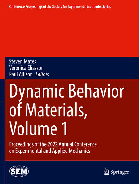 Produktbild: Dynamic Behavior of Materials, Volume 1