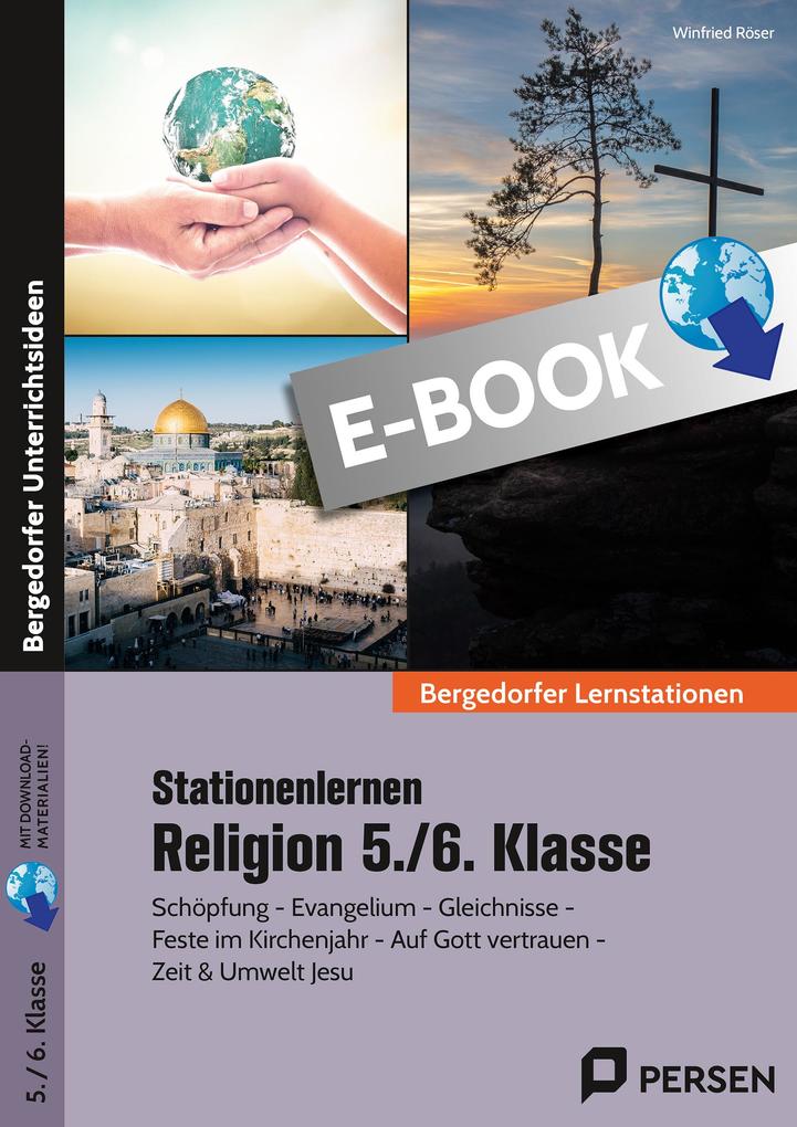Produktbild: Stationenlernen Religion 5./6. Klasse | Winfried Röser