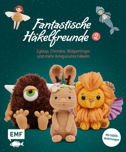 Produktbild: Fantastische Häkelfreunde 2 | Amigurumipatterns.net