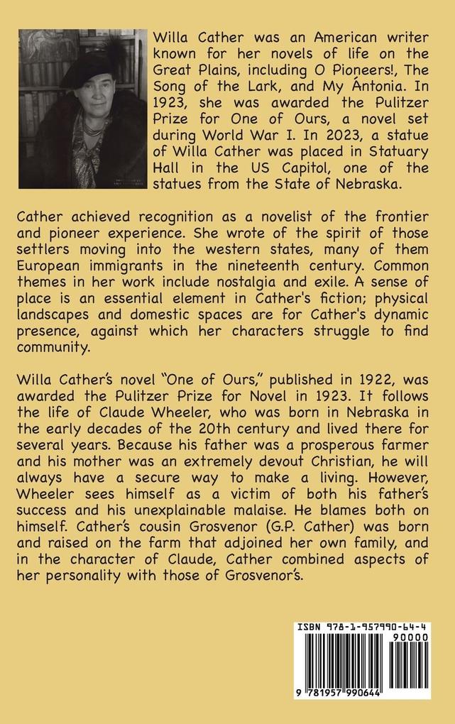 Weitere Ansicht: One of Ours | Willa Cather