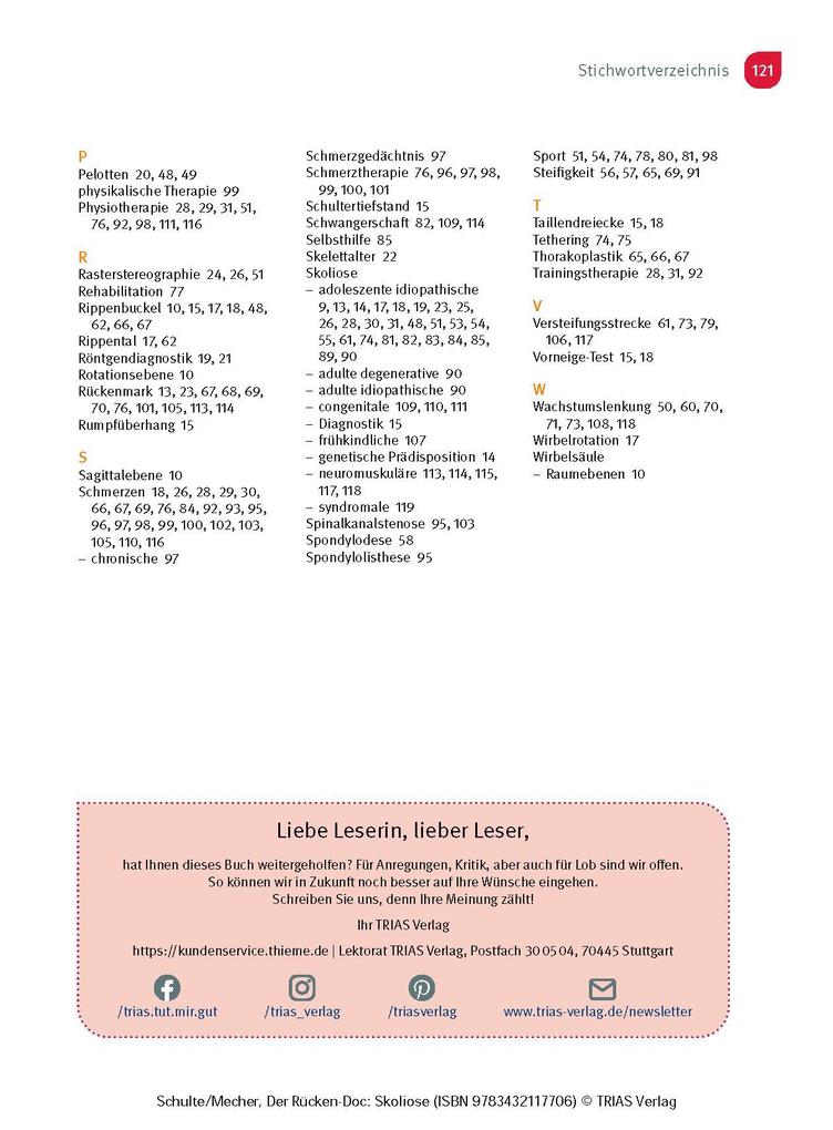 Weitere Ansicht: Der Rücken-Doc: Skoliose | Tobias L. Schulte, Frauke Mecher