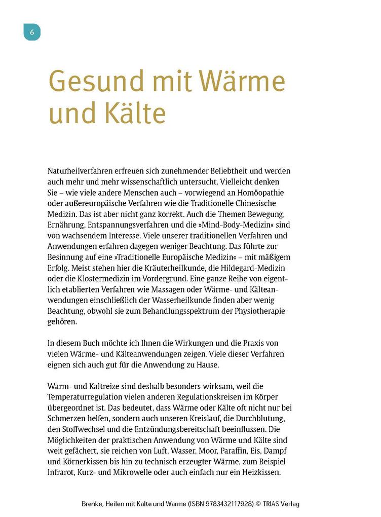 Weitere Ansicht: Heilen mit Kälte und Wärme | Rainer Brenke