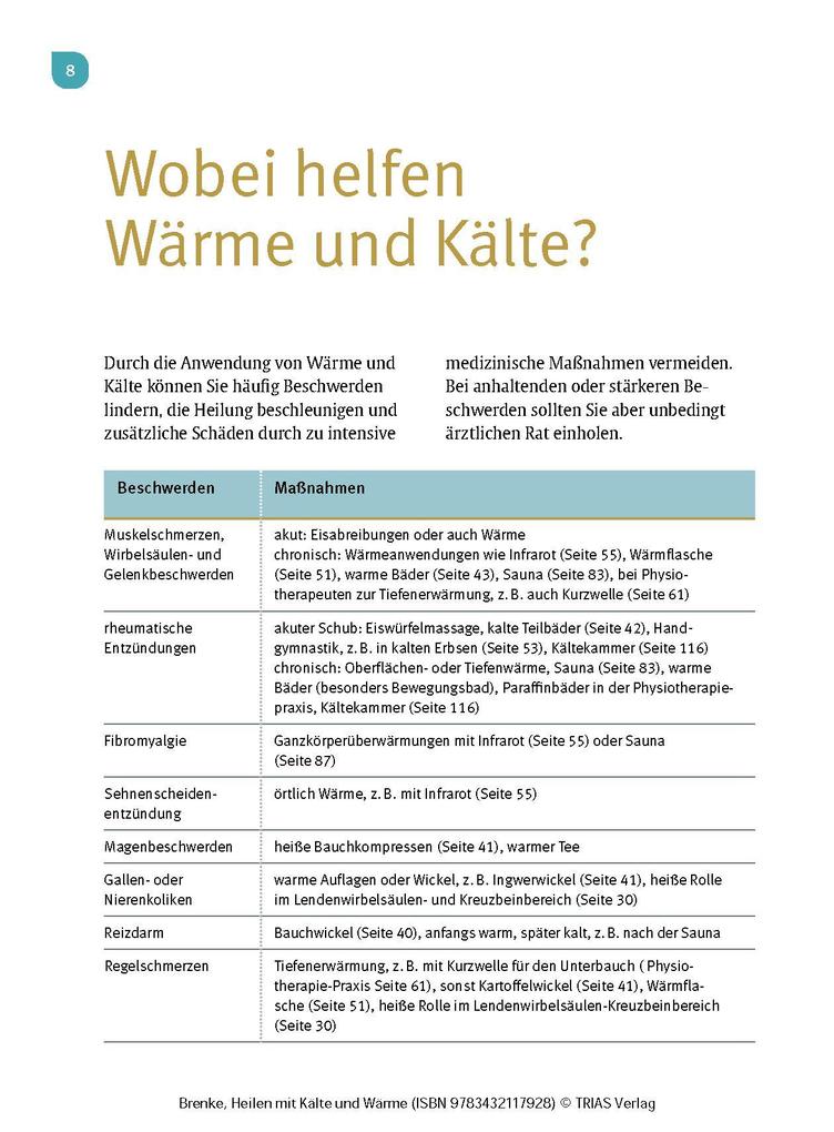 Weitere Ansicht: Heilen mit Kälte und Wärme | Rainer Brenke