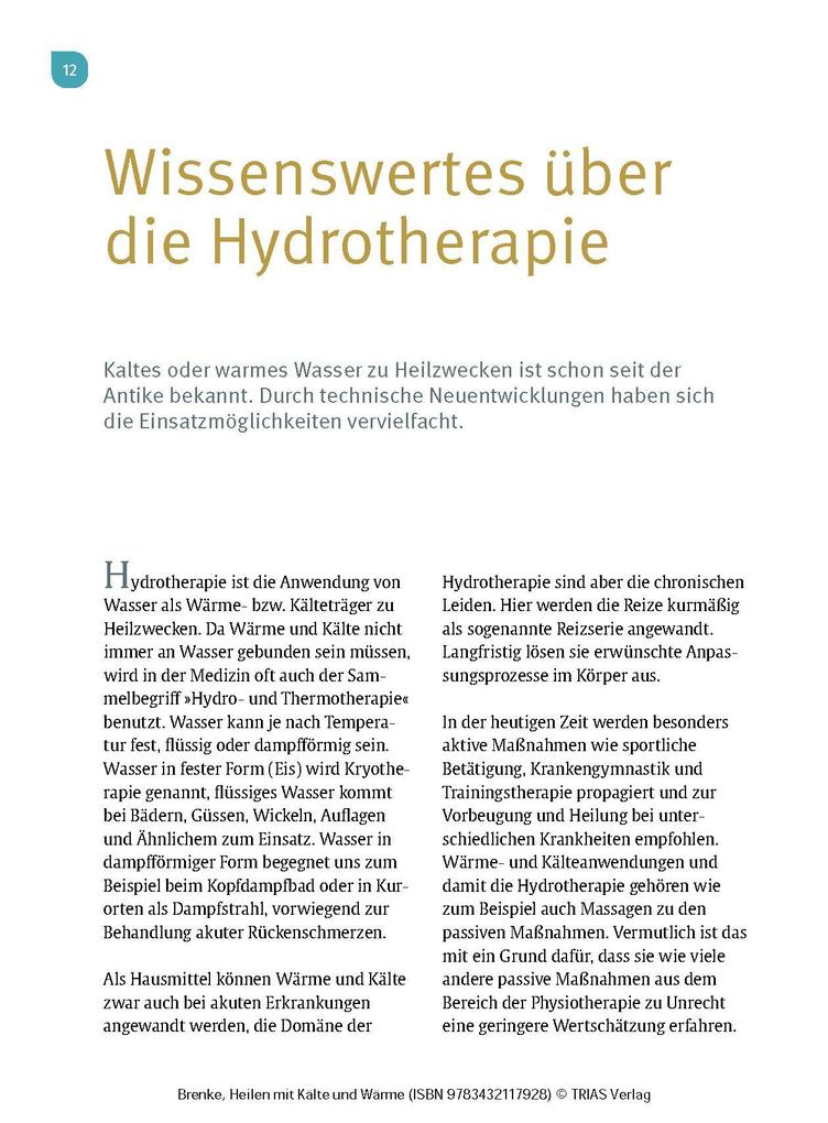 Weitere Ansicht: Heilen mit Kälte und Wärme | Rainer Brenke
