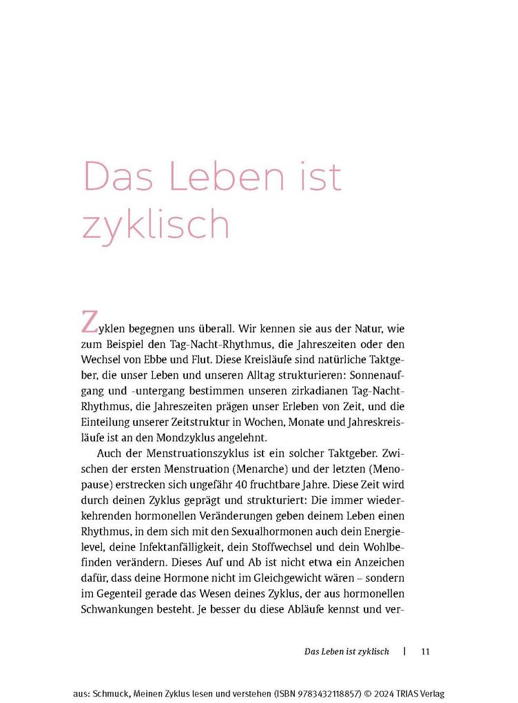 Weitere Ansicht: Meinen Zyklus lesen und verstehen | Anne Schmuck