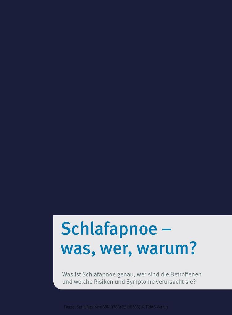 Weitere Ansicht: Schlafapnoe | Ingo Fietze