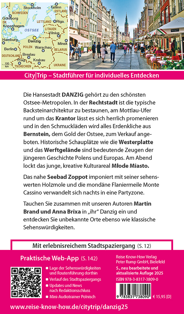 Weitere Ansicht: Reise Know-How CityTrip Danzig | Anna Brixa, Martin Brand