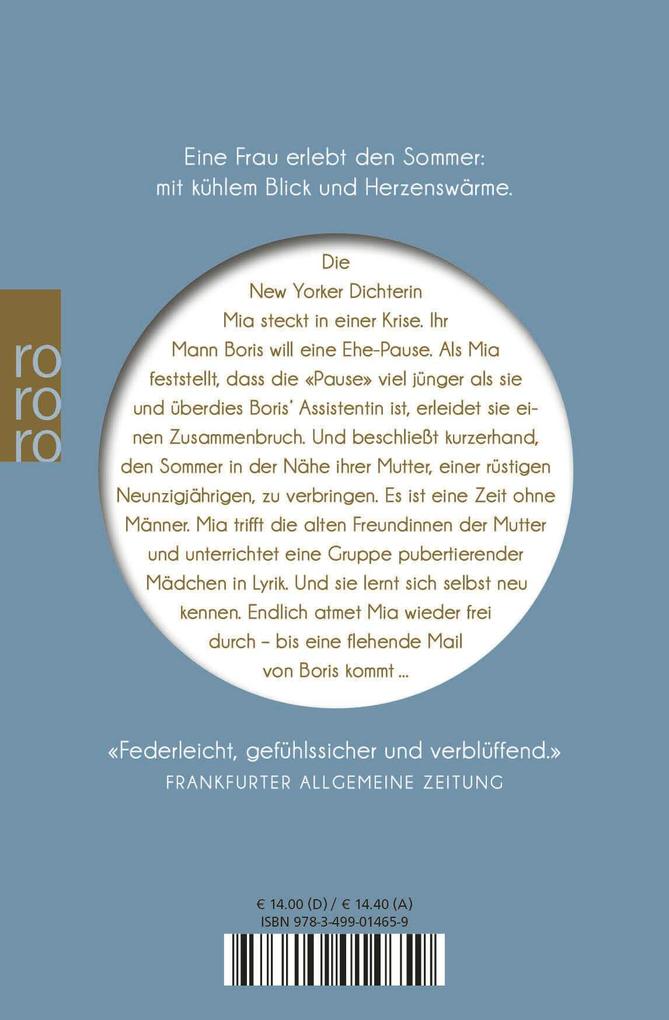Weitere Ansicht: Der Sommer ohne Männer | Siri Hustvedt