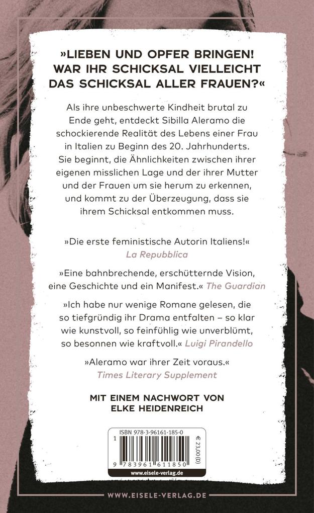 Weitere Ansicht: Eine Frau | Sibilla Aleramo